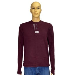AĒROPOSTALE XL Marron Classic Crew Pullover Good Condition Thermal Long …